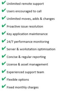 Business Managed Services Benefits Image